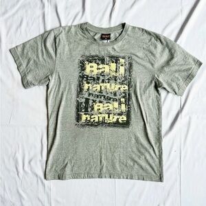 Vintage Bali Enjoy Grey Men’s Graphic Tee Shirt